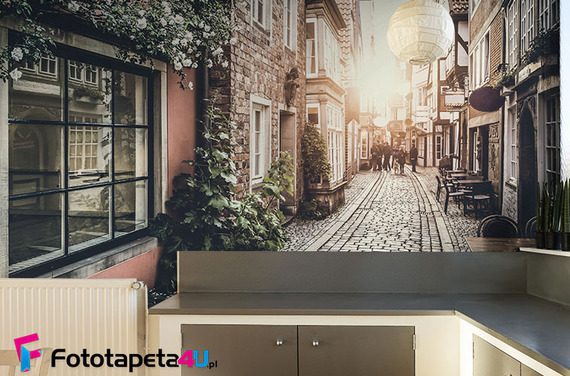 Zacheta-do-wieczornych-spacerow-fototapety-uliczki-64905169-f4u