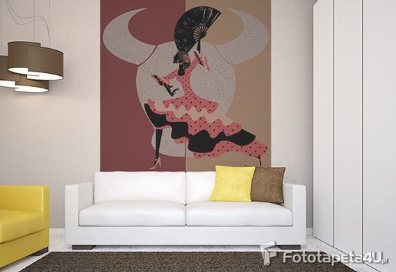 Flamenco-kwintesencja-energii-fototapety-fototapety-do-salonu-37569264-f4u