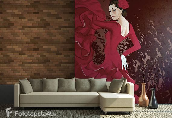 Hiszpanska-tancerka-dodaje-energii-fototapety-fototapety-do-salonu-38244178-f4u