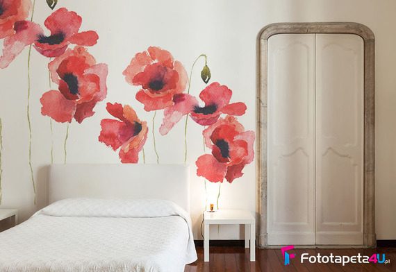 Maki-cale-w-akwarelach-fototapety-fototapety-do-sypialni-41511336-f4u