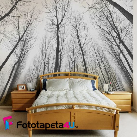 Magia-zimowego-lasu-fototapety-fototapety-do-sypialni-49491888-f4u
