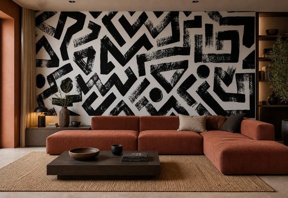 Nastrojowe-swiatlo-podkresla-abstrakcyjny-wzor-w-czerni-i-bieli-fototapety-fototapety-do-salonu-586550125-f4u
