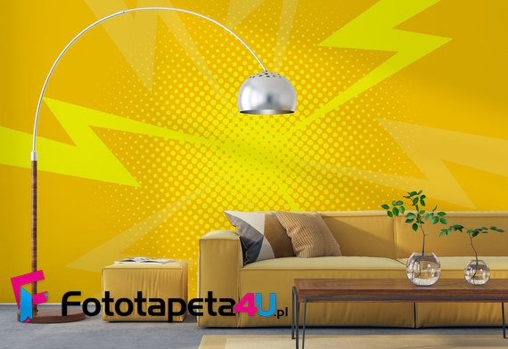 Zolte-blyskawice-fototapety-pop-art-324337872-f4u